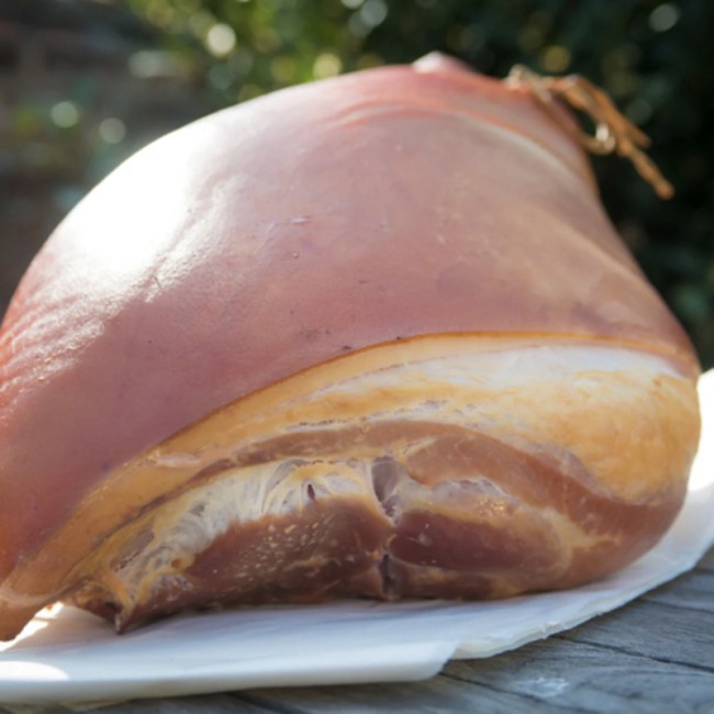 Smoked Whole Ham On The Bone